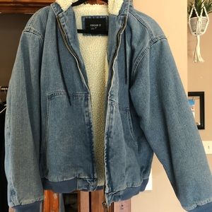 Denim/Sherpa Jacket